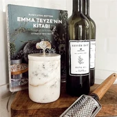 Akayev Mermer Beyaz Ginkgo Baharatlık thumbnail 2