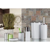 Primanova Lenox Beyaz 5 Parça Banyo Seti thumbnail 2