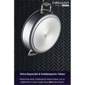 Circulon Cam Kapaklı Sığ Tencere 28 CM thumbnail 5