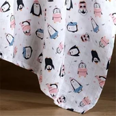 Vagonik Pembe Desenli Bebek Çok Amaçlı Büyük Boy Müslin Örtü & Battaniye 100x120 thumbnail 2