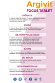 Argivit Focus 30 Tablet 2 Adet thumbnail 5