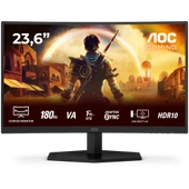AOC C24G42E 24" 180 Hz 0,5ms FreeSync HDR10 Fast VA Oyuncu Monitörü(Ölü Pixel) thumbnail 1