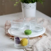 Akayev Mermer Beyaz 25 Cm Rose Gold Boncuk Ayak Elysia 4'lü Reçellik İkramlık thumbnail 3