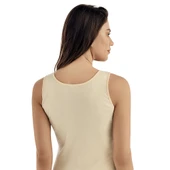 Şahinler MB004R Kadın %100 Pamuk Renkli Ribana Askılı Atlet no:51 (M) thumbnail 3