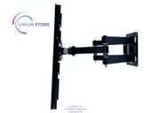 Philips 50PUS8009/62 4K Ambilight 32”- 55” inç / 82-140 Ekran Lcd Led Tv Çift Kollu Hareketli Duvar Askı Aparatı thumbnail 2