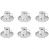 Porland Botanical 6'lı Kahve Fincan Takımı thumbnail 3