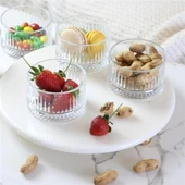 Akayev Mermer 25 Cm Altın Boncuk Ayaklı Elysia 4lü Reçellik İkramlık thumbnail 1