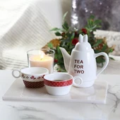 Akayev Mermer Beyaz 30x15 Cm Sunum Tabağı thumbnail 1