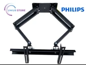 Philips 50PUS8009/62 4K Ambilight 32”- 55” inç / 82-140 Ekran Lcd Led Tv Çift Kollu Hareketli Duvar Askı Aparatı thumbnail 1