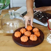 Akayev Ahşap 24 Cm Cam Fanus thumbnail 2