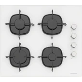 Silverline Beyaz Cam Ankastre Set BO65P4W01-CS5700E6W01-3481 Flam Beyaz (Buhar ve Airfryer Özellikli Fırın) thumbnail 3