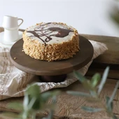 Akayev Ahşap 24 Cm Ayaklı Sunumluk thumbnail 3