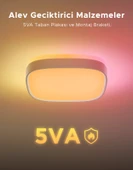 Govee RGBWW + RGBIC Kare Akıllı Tavan Armatürü 12 İnç H80A4C01 thumbnail 10