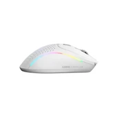Glorious Model D2 26000 DPI 66 g Kablosuz RGB Ergonomik Gaming Mouse – Mat Beyaz (GLO-MS-DWV2-MW) thumbnail 2