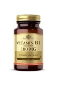 Solgar Vitamin B1 Thiamin 100 mg 100 Vegetable Kapsül thumbnail 2