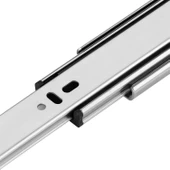 (1 Çift ) Frenli Teleskopik Çekmece Rayı Bilyalı Dolap Çekmecesi Ray Metal En 4.3 cm Uzunluk 40 cm thumbnail 8