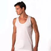 Şahinler ME002 Erkek Askılı Büyük Beden Atlet No:64 (3XL) thumbnail 1