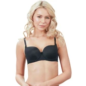 Anıl 3104S Kadın Balenli Desteksiz Dolgusuz Askıları Çıkabilen Günlük Klasik T-Shirt Sütyeni thumbnail 7