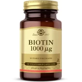 Solgar Biotin 1000 Mcg 50 Kapsül thumbnail 1