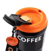 Tantitoni Okadı Pratik SiyahPaslanmaz Çelik Termos Bardak 380ml thumbnail 2