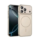 iPhone 15 Uyumlu AG Glass Koruyucu Kılıf (iPhone 17 Pro Max Görünümlü) thumbnail 1