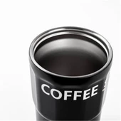 Tantitoni Okadı Pratik SiyahPaslanmaz Çelik Termos Bardak 380ml thumbnail 3