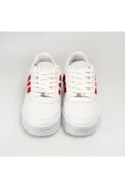 Beyaz-Kırmızı Dassler Spor Ayakkabı Unısex Sneaker thumbnail 2