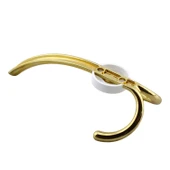 Portmanto Askı Metal Altın Gold Vestiyer Duvar Dolap Elbise Askısı Mobilya Askılığı Aparat thumbnail 5