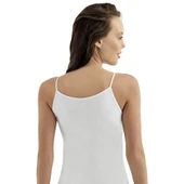 Şahinler MB001 Kadın Ribana İp Askılı Büyük Beden Atlet No:60 (XXL) thumbnail 2