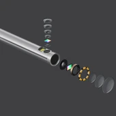 Teslong NTS300 Çift Lensli 360 Derece Dönüşlü Muayene Kamerası 8.5mm - 5 Inc - 3m Kablo thumbnail 6