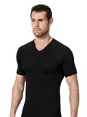 Namaldı 173 Erkek V-Yaka  Termal Kısa Kol Atlet thumbnail 2