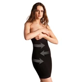 Anıl 2604 Kadın Toparlayıcı Vücut İnceltici Dikişsiz Yüksek Bel Etek Korse thumbnail 6