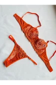 JUPİEL MİA VERİTA İç Giyim Turuncu Kadın Bralet Takım thumbnail 2