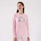 Arnetta AR3060S Kadın Yetişkin Kışlık Pijama Takımı thumbnail 2