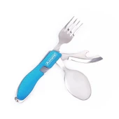 Orcamp Kamp Çatal Kaşık Bıçak Seti Mavi thumbnail 1
