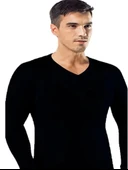 Namaldı 174 Erkek V-Yaka  Termal Uzun Kol Atlet thumbnail 2