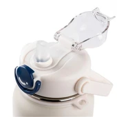 Tantitoni Okadı Sport Pipetli Beyaz Paslanmaz Çelik Termos 1.3L thumbnail 3