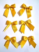 Pratikbox Fiyonk / Saten 2cm'lik / Hediyelik / Süsleme / Altın Renk / 50 Adet thumbnail 4