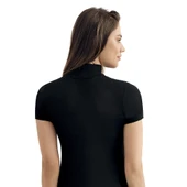 Şahinler MB1035 Bayan Likralı Kısa Kol Balıkçı Yak thumbnail 6