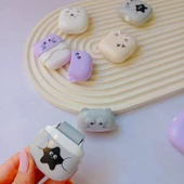 Sevimli Kedi Silgi Rulo Silgi, Toz Hazneli Silgi - Pembe thumbnail 3