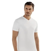 Şahinler ME008 Erkek V-Yaka Kısa Kol Atlet thumbnail 1