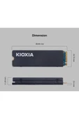 Kioxia Exceria LSC11K2T04G8 PCI-Express 4.0 2 TB M.2 SSD Outlet thumbnail 3