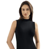 Şahinler MB1009 Bayan Likralı Balıkcı Yaka Atlet thumbnail 3