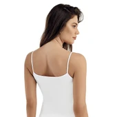 Şahinler MB1055 Bayan Likralı Yaka Dantelli Atlet thumbnail 2