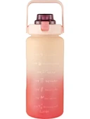 Lumin Su Matarası 2 Litre Motivasyon Matarası Bpa Free Su Şişesi Suluk Water Bottle thumbnail 1