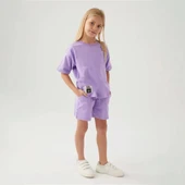 Rolypoly 3416G Kız Çocuk Garson Boy Şort Takım thumbnail 6