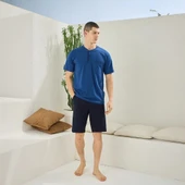 Kly 2010 Erkek Midi Yaka Şortlu Takım thumbnail 5