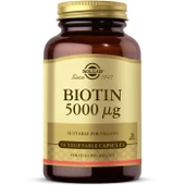 Solgar Biotin 5000 Mcg 50 Kapsül thumbnail 1