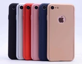 Apple iPhone 7 Kılıf Zore 360 3 Parçalı Rubber Kapak thumbnail 6