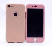 Apple iPhone 7 Kılıf Zore 360 3 Parçalı Rubber Kapak thumbnail 2